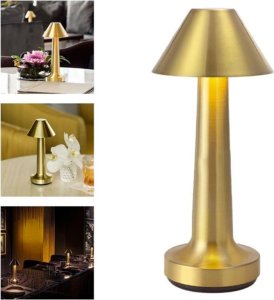 Lampka biurkowa Verk Lampka nocna stołowa do sypialni dotykowa lampa 3 stopniowa bezprzewodowa Lampka nocna stołowa do sypialni dotykowa lampa 3 stopniowa bezprzewodowa 10