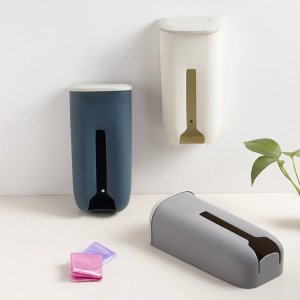 Verk Pojemnik na reklamówki siatki torby organizer na worki kuchenny na ściannę Pojemnik na reklamówki siatki torby organizer na worki kuchenny na ściannę 5