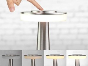 Lampka biurkowa Verk Lampka nocna stołowa dotykowa lampa 3 stopniowa do sypialni bezprzewodowa Lampka nocna stołowa dotykowa lampa 3 stopniowa do sypialni bezprzewodowa 11