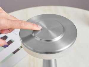 Lampka biurkowa Verk Lampka nocna stołowa dotykowa lampa 3 stopniowa do sypialni bezprzewodowa Lampka nocna stołowa dotykowa lampa 3 stopniowa do sypialni bezprzewodowa 5