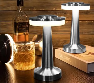 Lampka biurkowa Verk Lampka nocna stołowa dotykowa lampa 3 stopniowa do sypialni bezprzewodowa Lampka nocna stołowa dotykowa lampa 3 stopniowa do sypialni bezprzewodowa 8