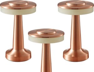 Lampka biurkowa Verk Lampka nocna stołowa dotykowa lampa 3 stopniowa do sypialni bezprzewodowa 5