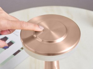 Lampka biurkowa Verk Lampka nocna stołowa dotykowa lampa 3 stopniowa do sypialni bezprzewodowa 6