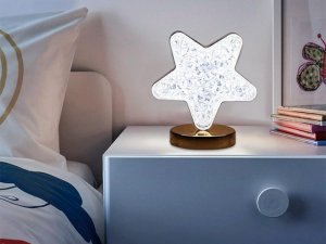 Lampka biurkowa Verk Lampka nocna stołowa gwiazda kryształ led rgb usb Lampka nocna stołowa gwiazda kryształ led rgb usb 11