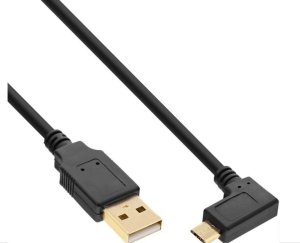 Kabel USB MicroConnect USB-A - micro-B 0.5 m Czarny (USBABMICRO0,5A) 1