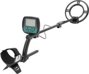 vidaXL Wykrywacz metali, głębokość wyszukiwania 24 cm, wyświetlacz LCD 3