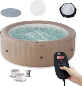 Jacuzzi ogrodowe MSpa Basen z hydromasażem dmuchane Bristol MSpa 6 osób SPA Bąbelki 1