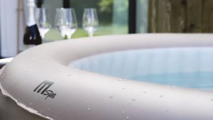 SPA ogrodowe MSpa Basen z hydromasażem dmuchane Bristol 6 osób SPA Bąbelki 6