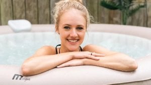 SPA ogrodowe MSpa Basen z hydromasażem dmuchane Bristol Max MSpa 8 osób SPA Bąbelki 6