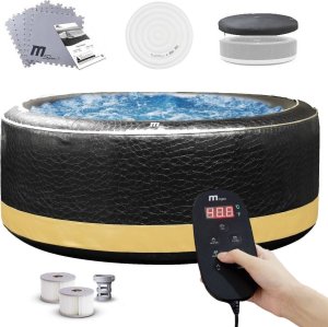Jacuzzi ogrodowe MSpa Basen z hydromasażem dmuchane Exotic MSpa 4 osoby SPA Bąbelki 1