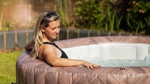 SPA ogrodowe MSpa Basen z hydromasażem dmuchane Fermo 6 osób SPA Bąbelki 9