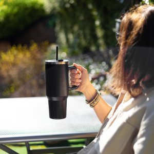 Soxo Kubek termiczny czarny Momo Way 1200 ml  idealny na prezent 1200ml 4