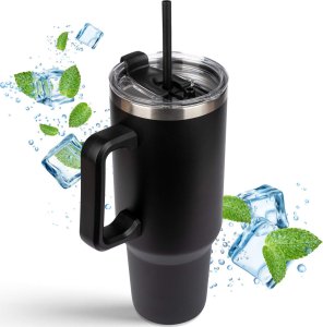 Soxo Kubek termiczny czarny Momo Way 1200 ml  idealny na prezent 1200ml 9