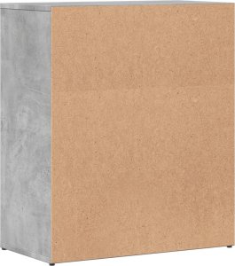 vidaXL Szafka, szarość betonu, 60x31x70 cm, materiał drewnopochodny 7