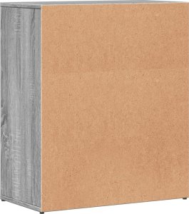 vidaXL Szafka, szary dąb sonoma, 60x31x70 cm, materiał drewnopochodny 7