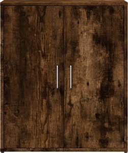 vidaXL Szafka, przydymiony dąb, 60x31x70 cm, materiał drewnopochodny 5