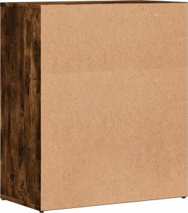 vidaXL Szafka, przydymiony dąb, 60x31x70 cm, materiał drewnopochodny 7