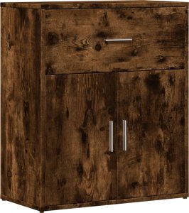vidaXL Szafka, przydymiony dąb, 60x31x70 cm, materiał drewnopochodny 2