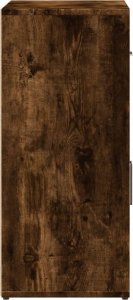 vidaXL Szafka, przydymiony dąb, 60x31x70 cm, materiał drewnopochodny 6