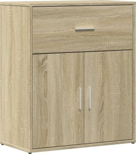 vidaXL Szafka, dąb sonoma, 60x31x70 cm, materiał drewnopochodny 2