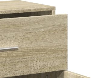 vidaXL Szafka, dąb sonoma, 60x31x70 cm, materiał drewnopochodny 8
