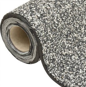 Palenisko ogrodowe vidaXL Wykładzina do oczka wodnego, z kamyczkami, szara, 100x60 cm 2