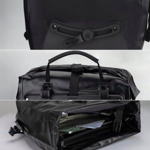 RockBros ROCKBROS 30140022001 Torba rowerowa wodoodporna na bagażnik - czarna 5