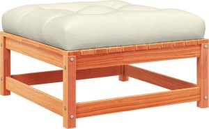 vidaXL 6-cz., ogrodowy zestaw wypoczynkowy z poduszkami, woskowy brąz 6