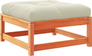 vidaXL 6-cz., ogrodowy zestaw wypoczynkowy z poduszkami, woskowy brąz 9