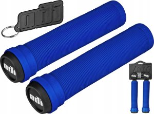 ODI Vairo rankenėlės ODI Soft Longneck BMX Flangless 143mm Bright Blue 1