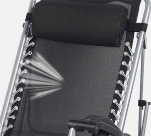 Verk Leżak ogrodowy plażowy składany poduszka gravity grawitacyjny wzmocniony Leżak ogrodowy plażowy składany poduszka gravity grawitacyjny wzmocniony 7