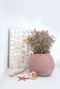 Lorena Canals Lorena Canals Kosz dekoracyjny Bola Muted Clay 2