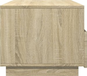 vidaXL Stolik kawowy z oświetleniem LED, dąb sonoma, 90x49x40 cm 6