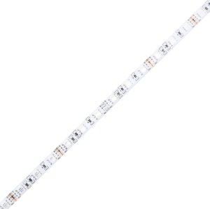 vidaXL Stolik kawowy z podświetleniem LED, biały, 90x49x40 cm 11