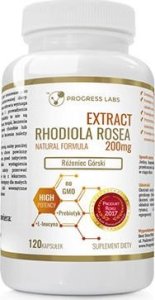 Progress Labs PROGRESS LABS Rhodiola Rosea Extract 200mg (3%R, 1%S) - 120caps 1