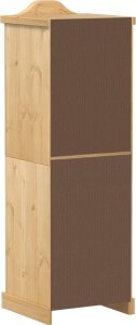 vidaXL Szafa Corona, 55x52x170 cm, lite drewno sosnowe 6