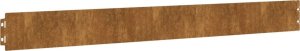 vidaXL Obrzeża trawnikowe, 10 szt., 10x103 cm, giętkie, stal Corten 6