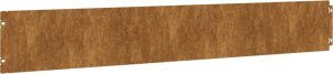 vidaXL Obrzeża trawnikowe, 10 szt., 15x103 cm, giętkie, stal Corten 6