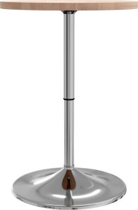 vidaXL Stolik barowy, 50x90,5 cm, lite drewno dębowe 6