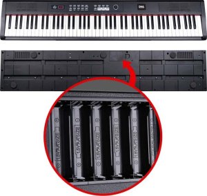 DNA DNA PP 88 pianino cyfrowe pełnowymiarowe keyboard do nauki 5