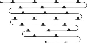 Neo Girlanda 20m + 22 żarówki filament 2
