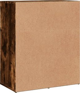 vidaXL Szafka, przydymiony dąb, 60x31x70 cm, materiał drewnopochodny 7