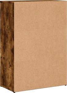 vidaXL Szafka, przydymiony dąb, 60x30x84 cm, materiał drewnopochodny 7