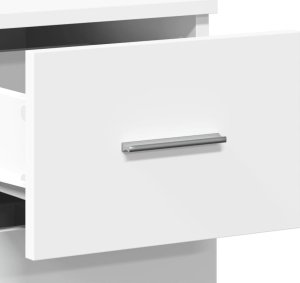 vidaXL Szafka, biała, 59x39x80 cm, materiał drewnopochodny 9