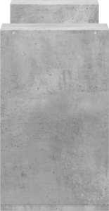 vidaXL Szafki pod telewizor, 2 szt., szarość betonu, 75x30x50 cm 7