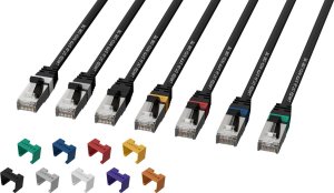 Lanview Lanview LV-SFTP6A30B kabel sieciowy Czarny 30 m S/FTP (S-STP) 3