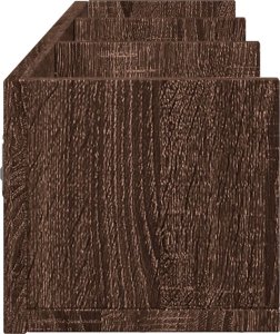 vidaXL Szafka wisząca, brązowy dąb, 75x18x16,5 cm 6