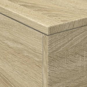 vidaXL Stolik kawowy z podświetleniem LED, dąb sonoma, 50x50x40 cm 10