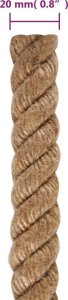 vidaXL Sznur jutowy, 25 m długości, 20 mm grubości 6