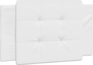 vidaXL Łóżko z materacem, białe, 80x200 cm, sztuczna skóra 5